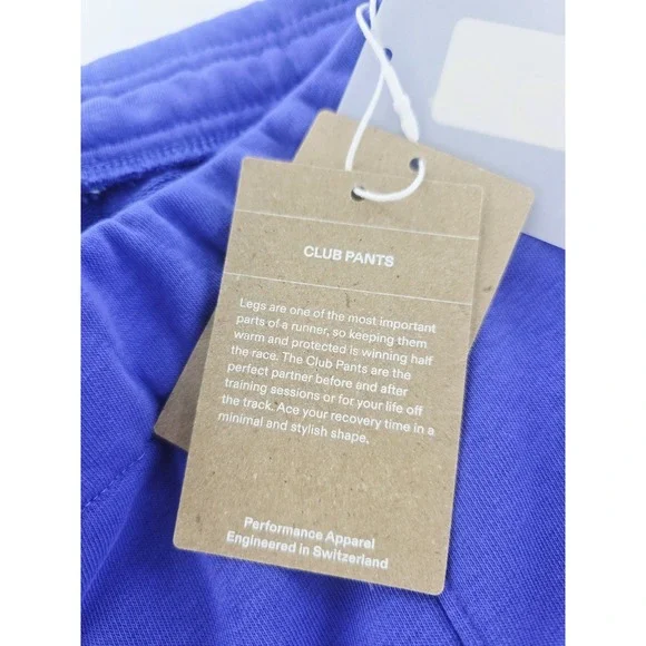 On Cloud Womens Club Pants Size Small S NWT $100 Iris Purple Relaxed Fit - Picture 8 of 10